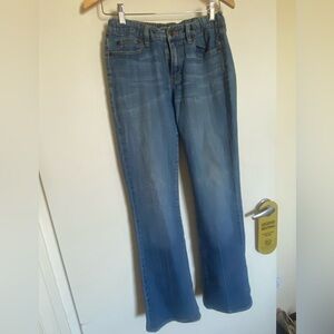J. Crew Stretch Denim in Classic Blue